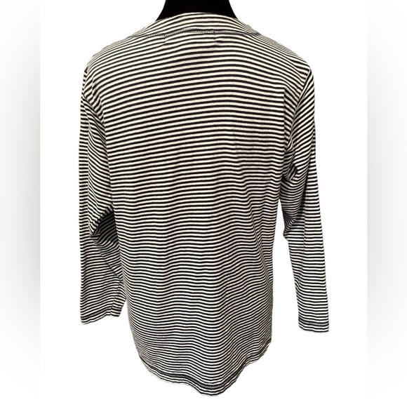 Victoria Jones Vintage Striped Kidcore Teacher Educator School ABC Patchwork Top - Picture 5 of 6